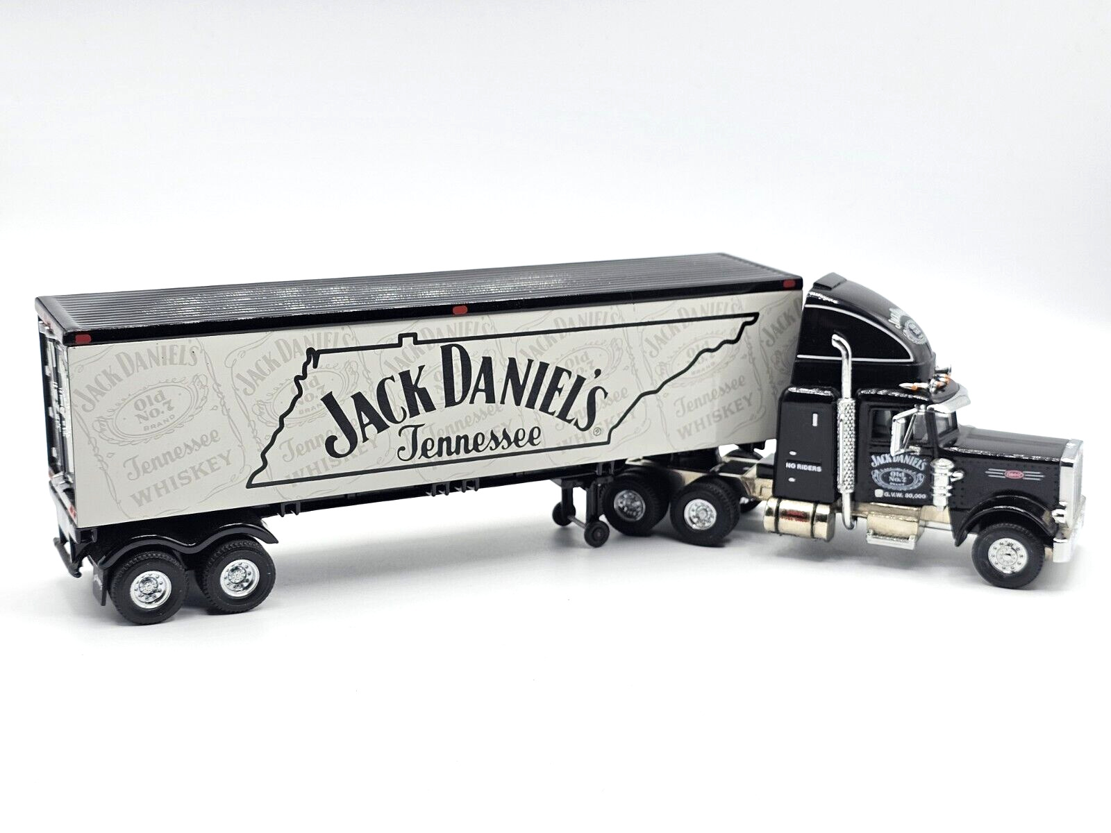 VGUC Matchbox KS189/A Peterbilt 359 Jack Daniels 18 Wheeler Truck Diecast 1990s