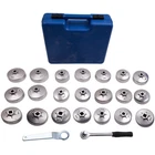 23pcs Cup Type Oil Filter Wrench Tool Set Removal Socket Kit Service Oil Change