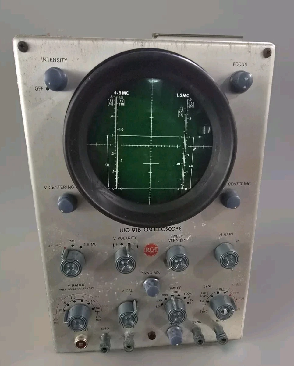 Premium AI Image | A Vintage Oscilloscope Showing a Complex Waveform
