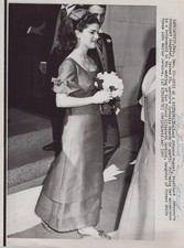  1966 Luci Johnson Nugent Bridesmaid St Austin's Church Austin Press Photo