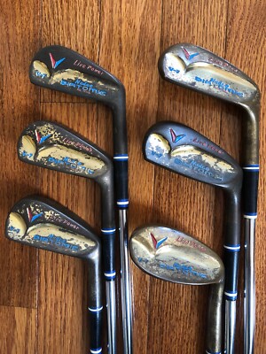 Vintage NADCO Diatomic V-7 Live Power bronze iron set 5,6,7,8,9,W. RH. R-Flex.