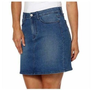 calvin klein denim skirts