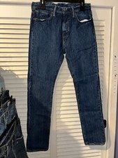 Levi  s 510 Blue Denim Jeans 31 X 31 Made In Mexico Great Wash Brand New