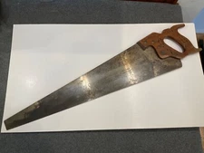 VTG Craftsman 26" Full Taper Ground Crosscut Hand Saw MADE IN THE USA