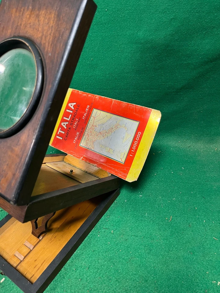 grafoscopio  E.Ziegler Bd.des Capucines 35 Paris lente ingrandimento antica - Immagine 2 di 4