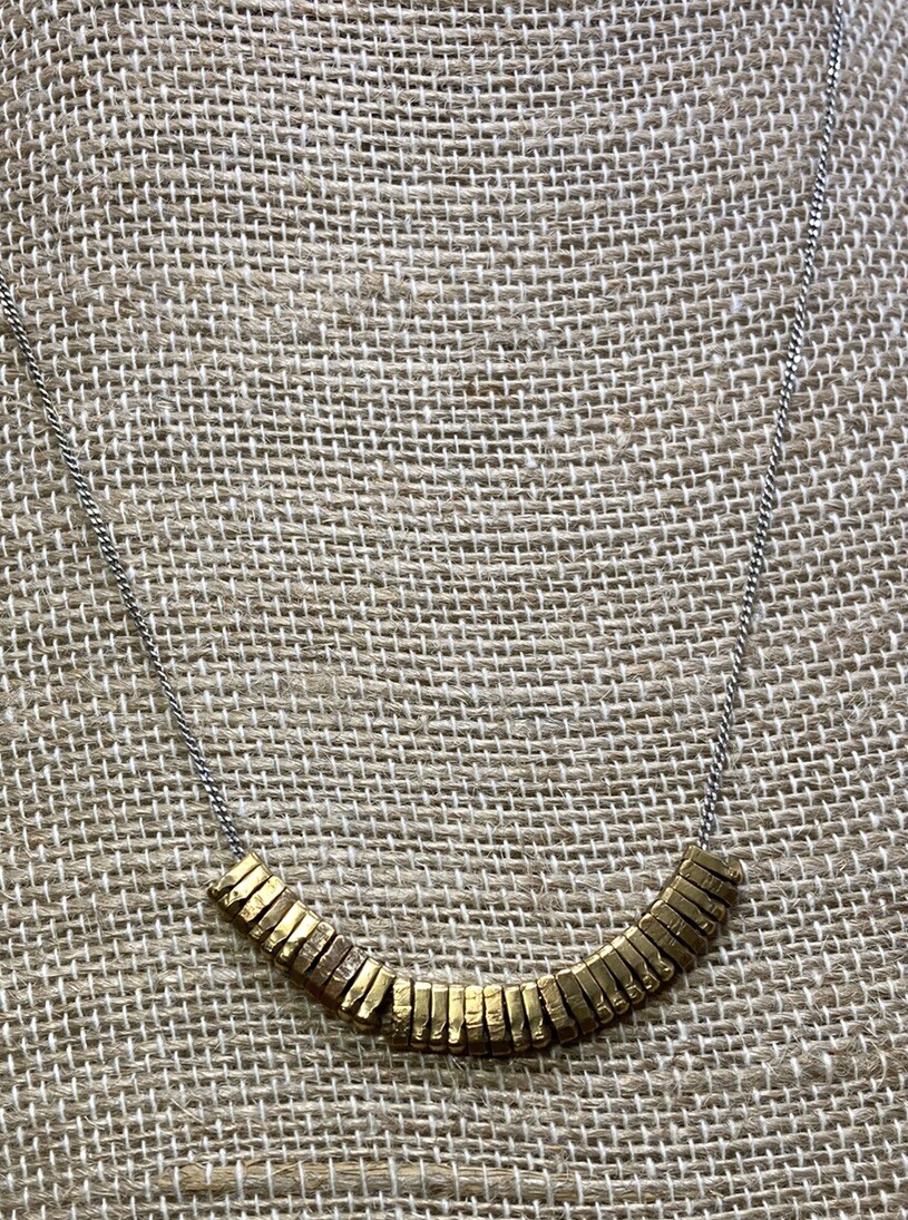 Handmade Sliding Tiny HOT TYPE BRASS SPACERS 925 … - image 7