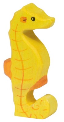 Holztiger 80351 Seahorse 6 cm Wooden Figures Series Water World