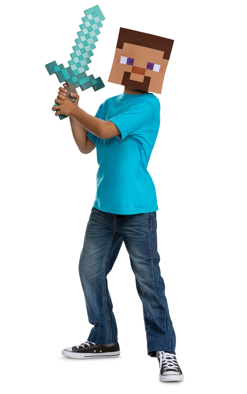 Boneco do minecraft png