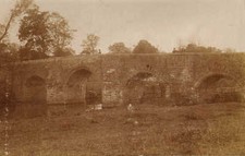 1905 small photo titled " teston bridge - medway  "