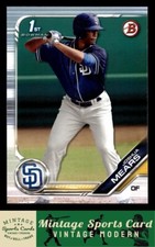 2019 Bowman Draft - Joshua Mears - #BD-180 1st Bowman San Diego Padres