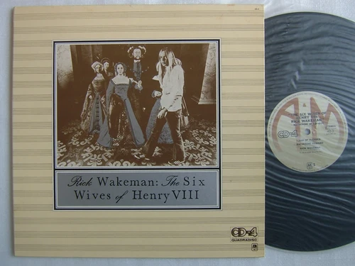 QUAD CD 4 CHANNEL / RICK WAKEMAN THE SIX WIVES OF HENRY VIII 