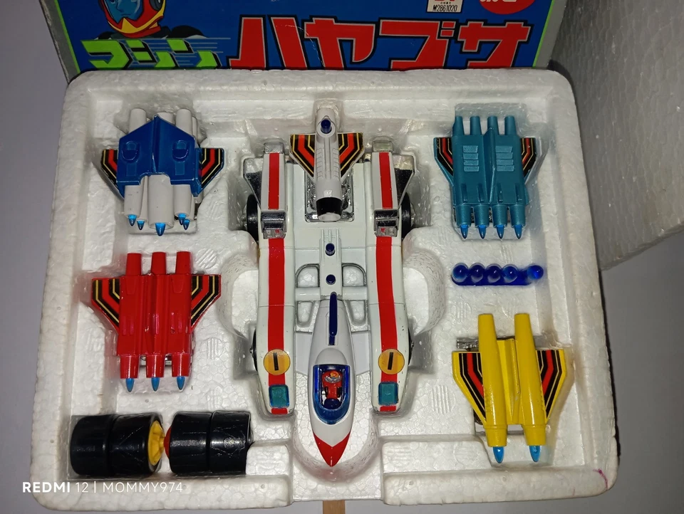 Hayabusa Ken Falco Il Super Bolide Popy Pa 97 CHogokin Popynica Vintage  - Изображение 4 из 4