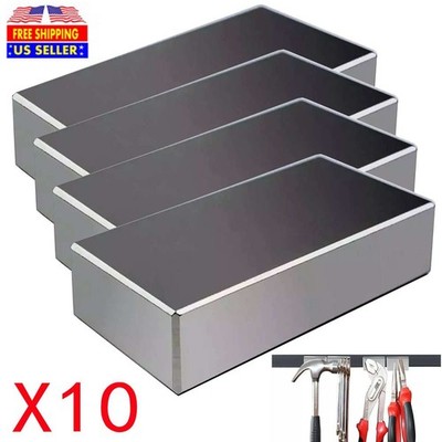 10X Magnets Super Strong N52 Neodymium Large Block Magnet 2''x1''x3/8'' Rare Earth