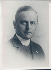 1927 Photo Reverend Murphy Chaplain State Politics Suit Tie Rare Antique