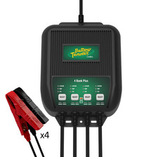 Battery Tender 022-0148-dl-wh Multiple Bank Plus 4 Station Battery Charger