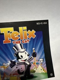 Felix the Cat (NES-FC-USA) (Nintendo NES, 1992) - MANUAL ONLY *AUTHENTIC