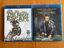 Steve McQueen Lot of Two - The Great Escape & The Cincinnati Kid Blu-ray