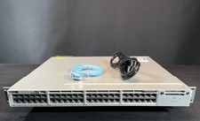 Cisco C3850 WS-C3850-48P-S 48-Port PoE Gigabit Switch w/ Power Supply Options
