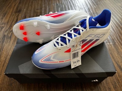 BRAND NEW] Adidas F50 League FG - White/Red/Blue IE0601 Men Size