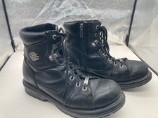 VINTAGE HARLEY DAVIDSON MOTORCYCLES GENUINE LEATHER RIDING BOOTS 94231 SIZE 10
