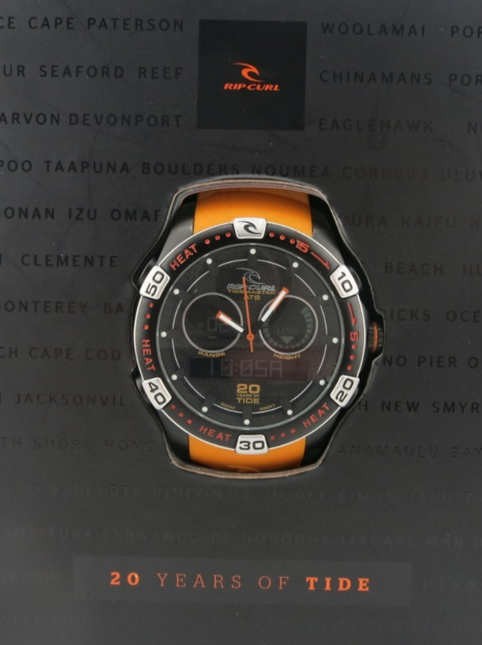 Rip Curl 20 Years of Tide AnaDigi Limited Edition Watch + Box