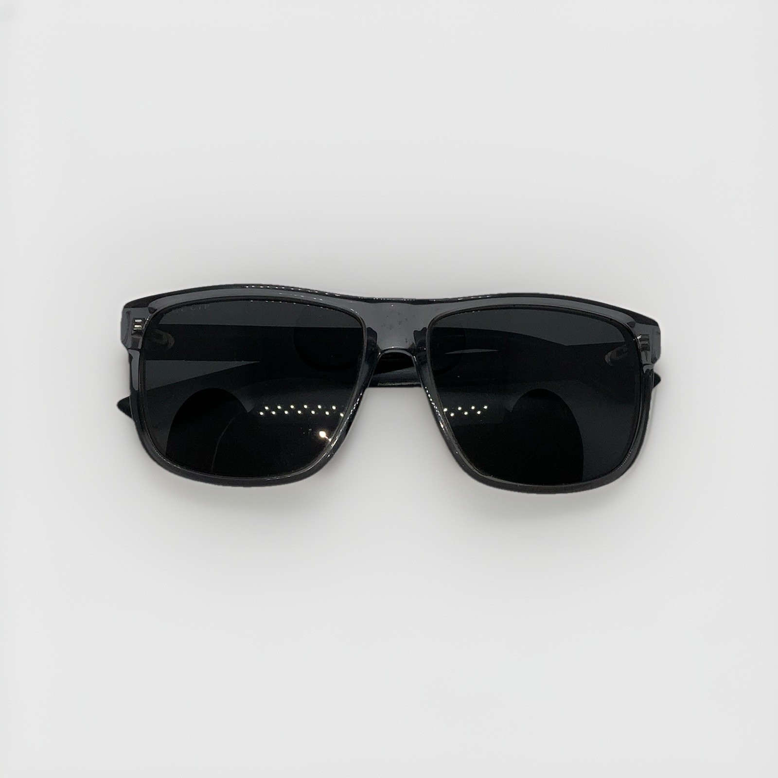 Gucci GG0010S 004 Rectangular Sunglasses Smoke Gr… - image 8