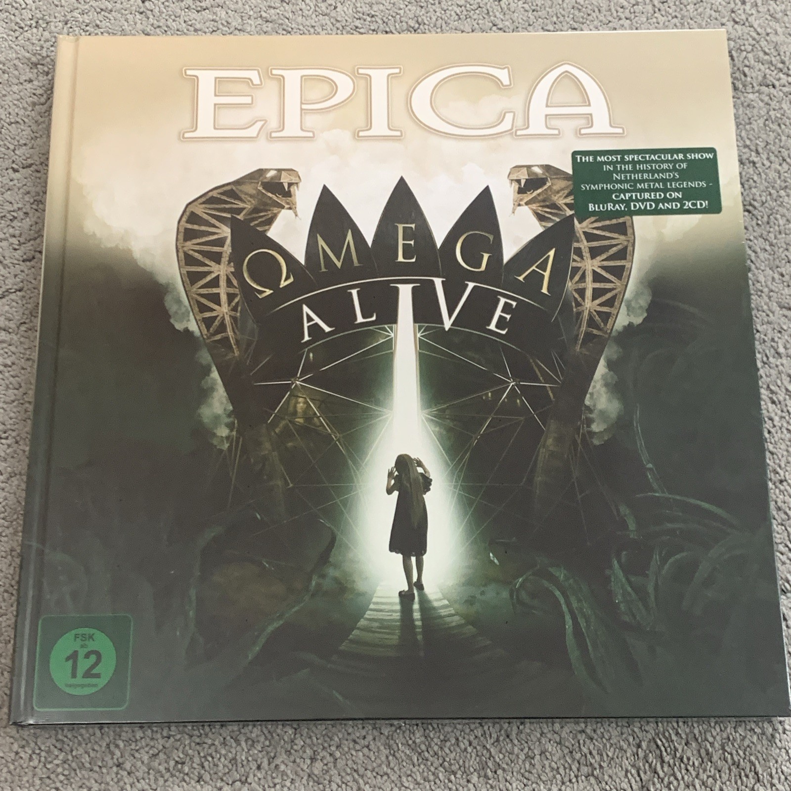 Omega Alive by Epica (CD & DVD, 2021) New Sealed