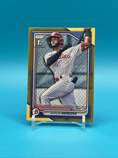 2024 Bowman - Prospects Raylin Heredia #BP-146 Gold Border /50 (RC)