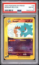 Gengar 10/144 Skyridge Reverse Holo PSA 8 on eBay