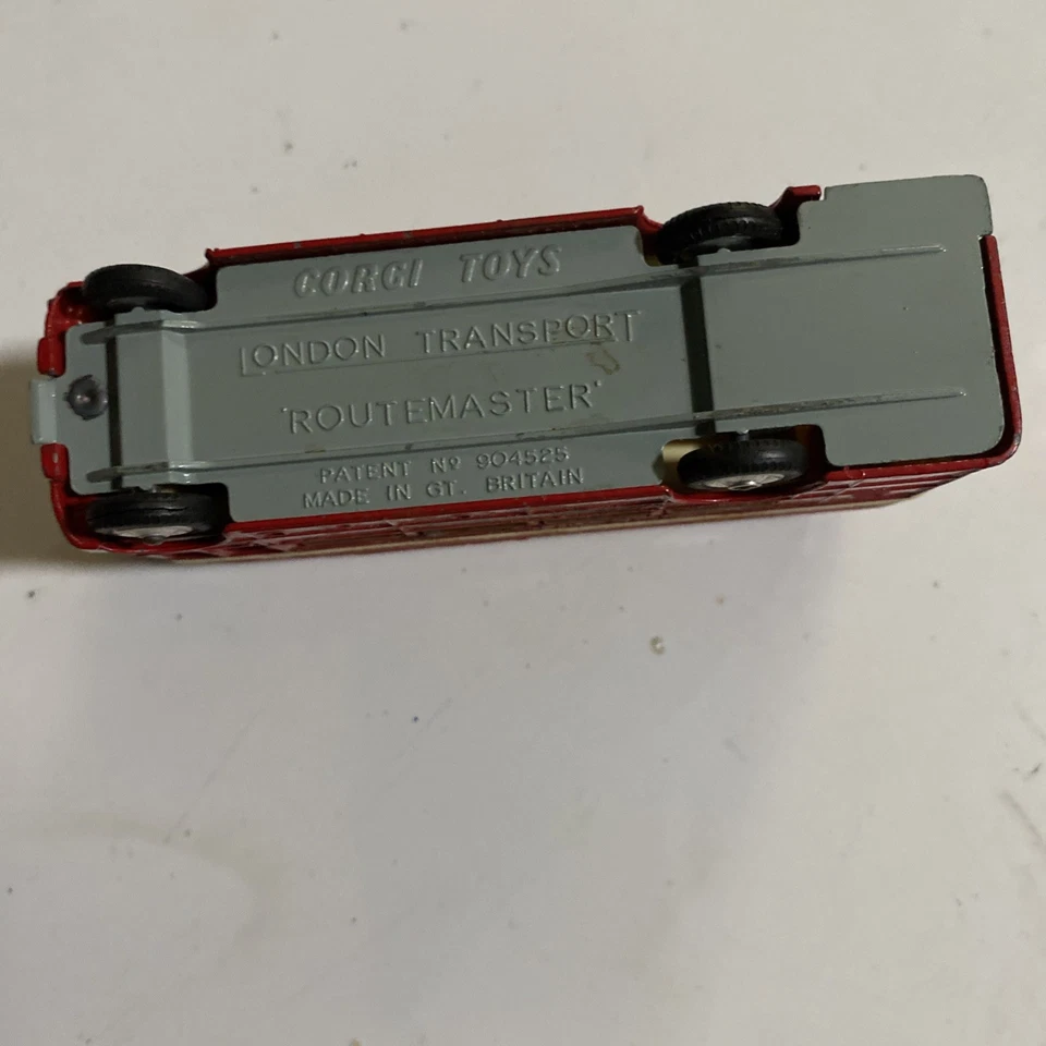 Vintage 1966 Corgi Toys 468 Diecast 1/43 London Transport Routemaster Bridge Bus - Image 3 of 4