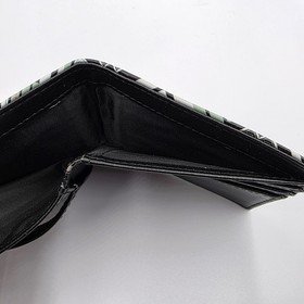 Retro Nintendo NES Controller Puzzle Dpad Black Coin & Card Bi-Fold Wallet