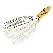 Z-Man Evergreen JackHammer ChatterBait 1/2 oz Dirty White CBJH12-23