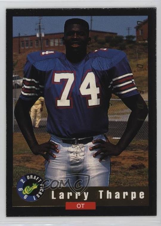 1992 Classic Draft Picks Gold Edition Larry Tharpe #71 0q3