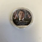 2004 American .999 Fine Silver $1 Eagle Colorized Ronald Reagan - No Box