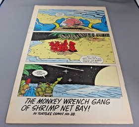 Teenage Mutant Hero Turtles Adventures Comic Issue 26 from 1991 - NES advert