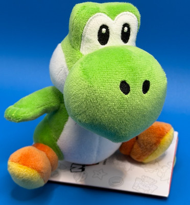 Universal Studios Fan Fest Super Nintendo World Green Yoshi Shoulder Pal Plush