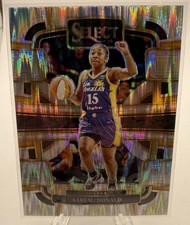 2024 Panini Select WNBA Silver Flash Prizm Concourse Aari McDonald #91 A160