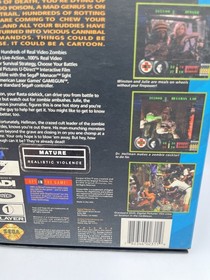Authentic Corpse Killer Sega CD 1994 CIB Complete Video Game