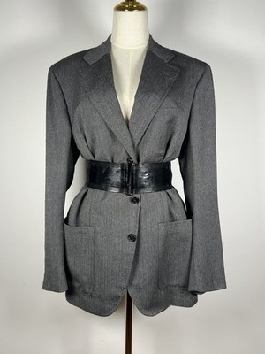 Blazer Donna Oversize Vintage Lana e Cashmere - Damenblazer Wolle und Kaschmir