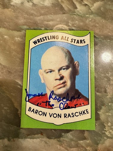 Baron Von Raschke #31 1982 Wrestling All Stars Series B card