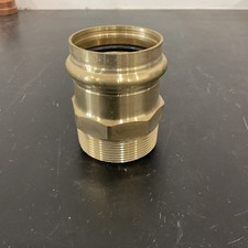 Viega Propress 79290 2 X 2 Male Adapter Press X Mnpt Zero Lead Bronze Fitting Viega Propress 79290 2 X 2 Male Adapter Press X Mnpt Zero Lead Bronze Fitting