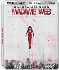 New Steelbook Madame Web (4K UHD + Blu-ray + Digital