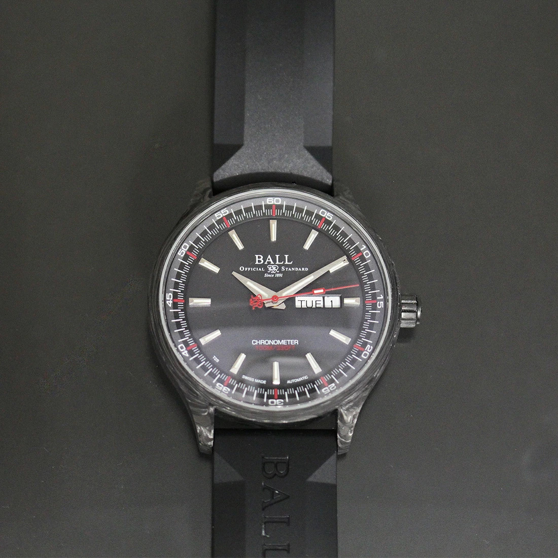Ball Watch Engineer II Volcano NM3060C-PCJ-GY Men's Watch