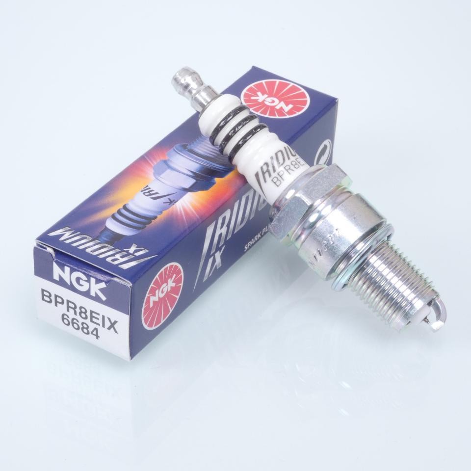 Bougie d'allumage NGK Iridium BPR8EIX pour moto Moto Guzzi 350 V35 III modèle après 1985
