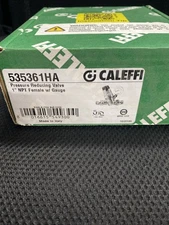 Caleffi 535361HA PresCal™ 1" Pressure Reducing Valve, with Gauge, Pre-Adjustable