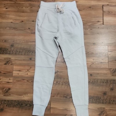 John Elliott Mens Escobar Light Gray Joggers Slim Stretch french terry 1 Small