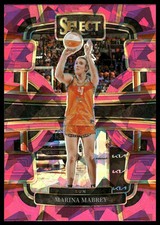 2024 Panini Select WNBA #95 Marina Mabrey Pink Ice Prizms