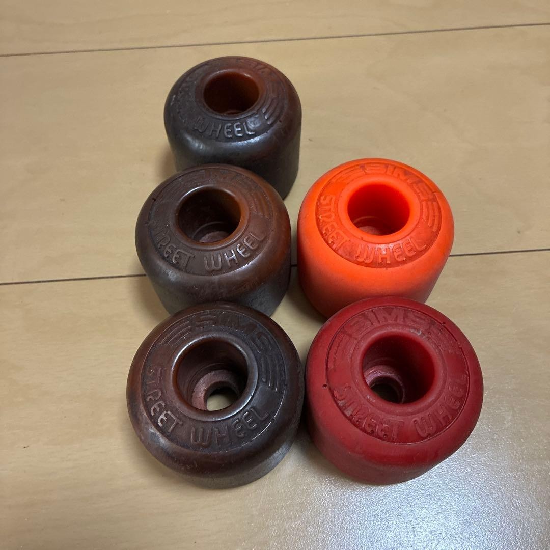 80s SIMS ビンテージ STREET WHEEL ウィール 未使用品 80s Sims Vintage Street Wheels Set 4+1 Skateboard Wheels | eBay