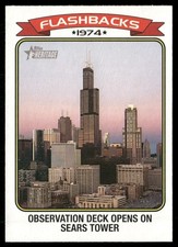 Sears Tower 2023 Topps Heritage News Flashbacks #NF-1