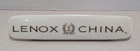 Vintage Lenox China Porcelain Dealer Display Plaque Sign